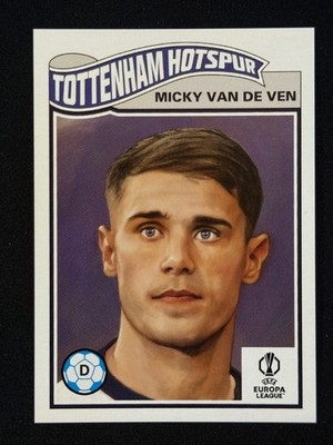 2025 Topps UCC Living Set Micky van de Ven /430 Tottenham