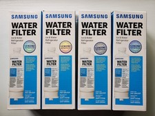 4 PACK Genuine Samsung DA97-17376B HAF-QIN/EXP REFRIGERATOR Water Filter