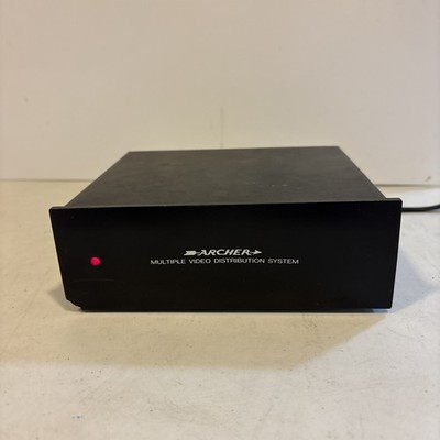 Archer Multiple Video Distribution System 15-1290 TV Video Adapter Works. Read