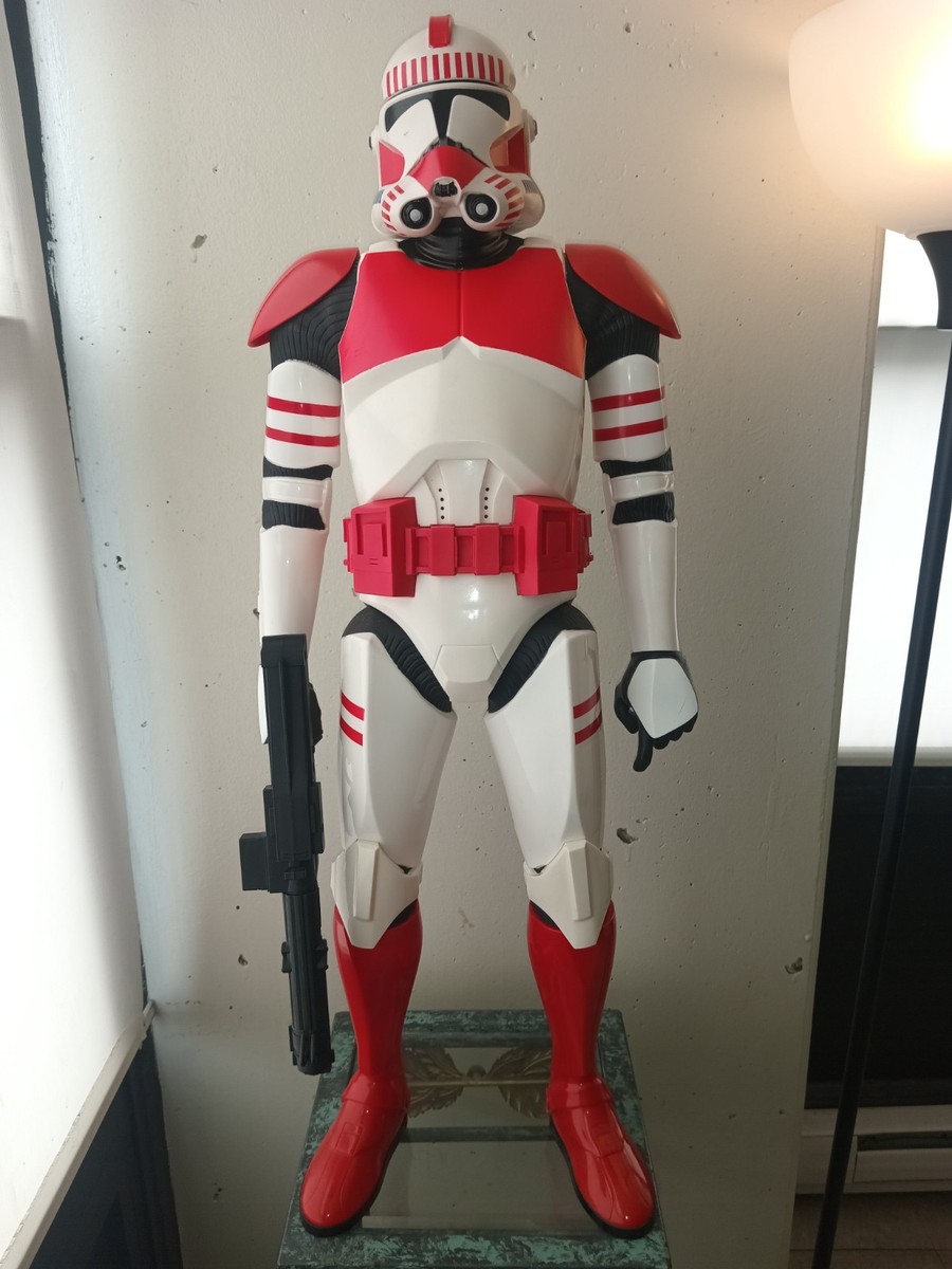 Giant 31” Star Wars Clone Shock Trooper Jakks Pacific Action