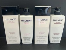 Milbon Repair Restorative Shampoo  Treatment 500ml 17.6oz Set Bottle From Japan