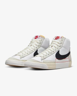 Nike Blazer Mid Pro Club  Mens Size 7.5 Sneakers White Bone Shoes DQ7673-100 NEW