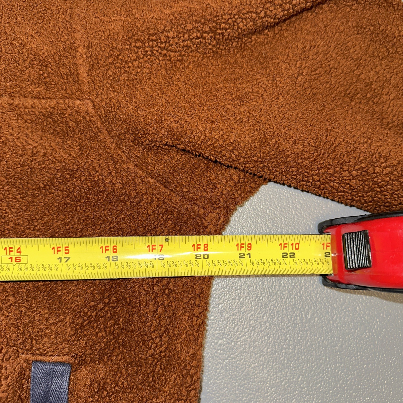 Patagonia Shearling Button Pullover Small Brown O… - image 7