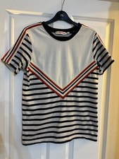 See By Chloe Stripe T Shirt Size 8