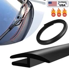 1.8M/6Ft Windshield Cowl Molding Rubber Seal Strip Trim, Front Rear Windshield