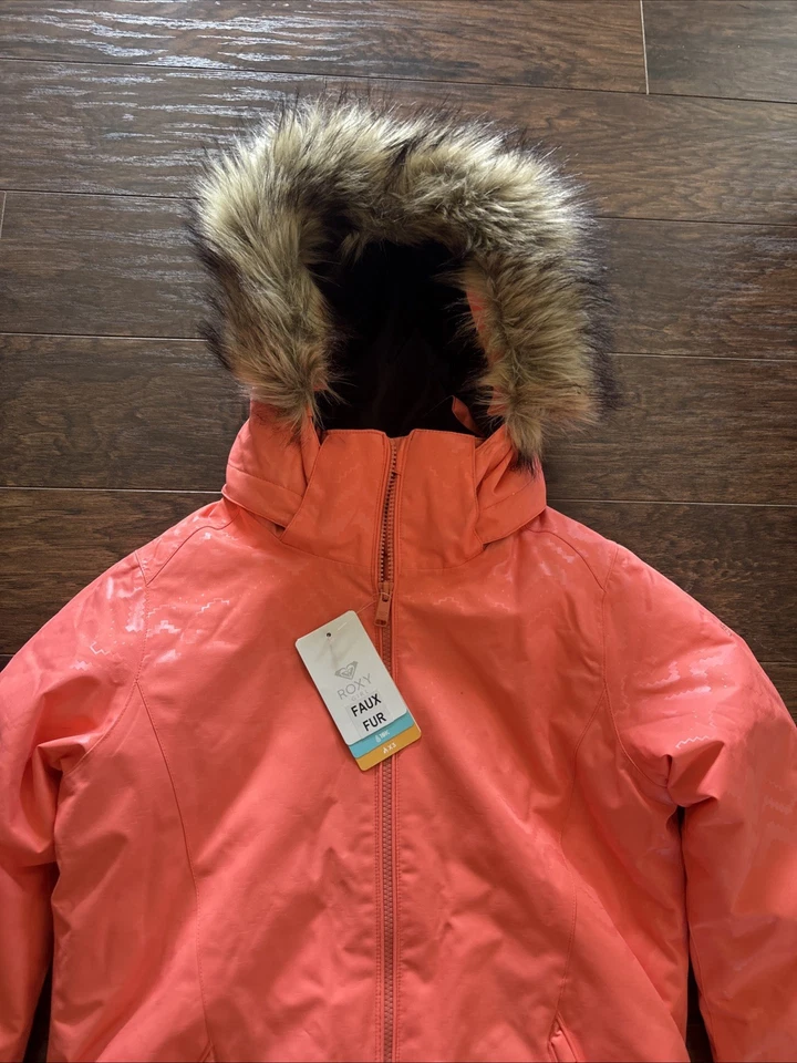 Chaqueta Esquí Niña Roxy Talla 14/XL Color Coral Foto 2 de 4