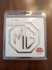 Mgb Mga Rear Boot Trunk Lid Chrome Emblem Logo Mgb Mga Rear Boot Trunk Lid Chrome Emblem Logo