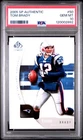 2005 SP AUTH #50 TOM BRADY PSA 10