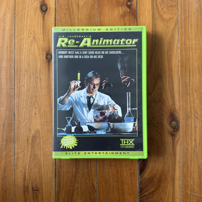 H.P. Lovecraft Re-Animator 2002 Millennium Edition 2-DVD Discs Jeffrey Combs
