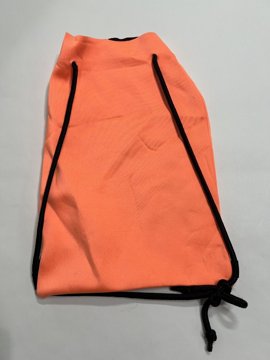 Triangl Swimwear Neoprene Drawstring Bag in Orange | eBay display picture 2