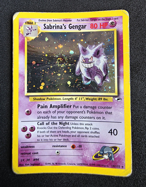 Sabrina's Gengar #14 (Gym Heroes (2000))