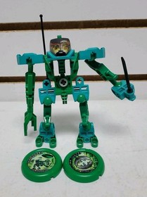 Lot of 3: LEGO Technic Throwbots 8505, 8506 & 8521 w/Some Discs, Pre-Owned *READ