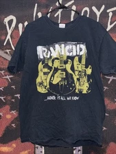Rancid T-shirt Honor Is All We Know Large Y2K