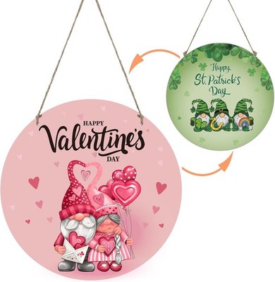 Valentines Day Decorations St Patricks Day Decorations Reversible Happy