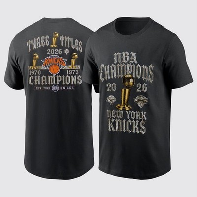 New York Knicks 2026 NBA Finals Champions Limited Edition T-Shirt