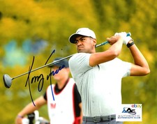 TONY FINAU AUTOGRAPH SIGNED 8x10 PHOTO PGA PROFESSIONAL GOLFER COA