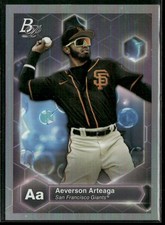 2022 Bowman Platinum #PE-29 Aeverson Arteaga Precious Elements