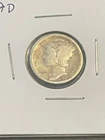 1917 D Mercury Dime VG X2500