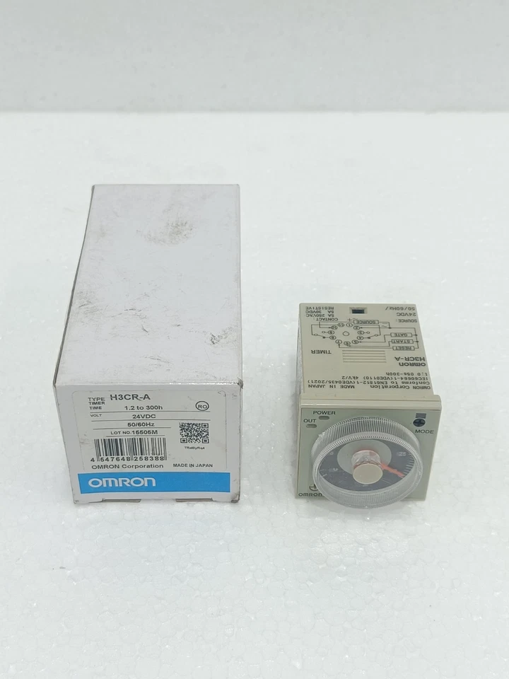 OMRON H3CR-A MULTIFUNCTION TIMER 24VAC/DC 11-PIN INDUSTRIAL CONTROL RELAY NEW - Image 2 of 4