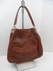 Coach Madison Phoebe Pebbled Leather Hobo Brown Shoulder Bag Purse H1376-26224
