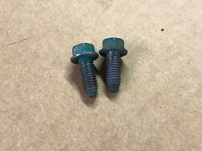 87-93 Ford Mustang ECU Ground & Bracket Bolts Green 9/32 Headlight Harness OEM