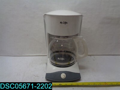 Mr. Coffee SK12 12-Cup Manual Coffee Maker, White