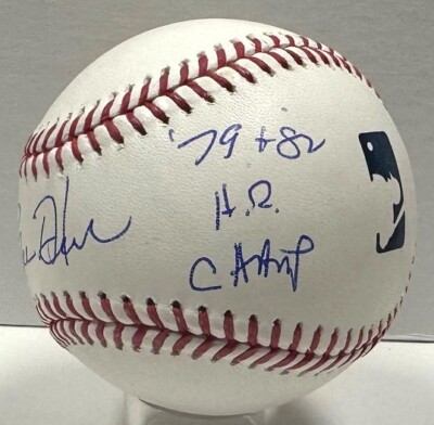 Brewers GORMAN THOMAS Signed Official MLB Baseball AUTO w/ 