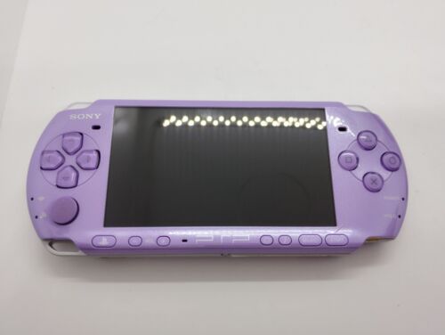 SONY PSP-3000 Console Lilac Purple Handheld system Playstation OEM Tested Good - Picture 3 of 15