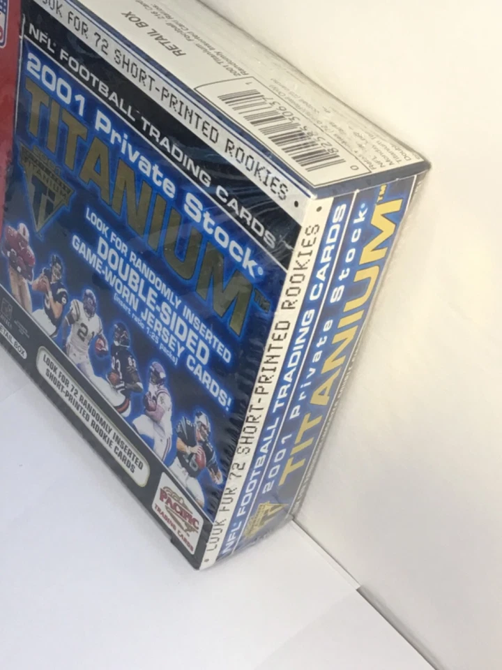 2001 Pacific Private Stock Titanium Football Retail Box - Image 4 of 4