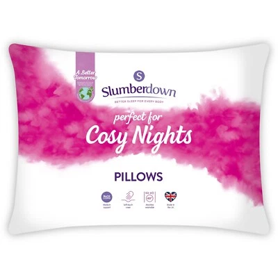 Slumberdown Cosy Nights Soft/Medium/Firm Support Pillow