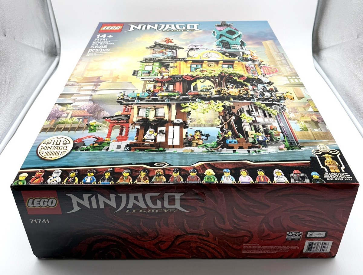 NEW, RETIRED & SEALED LEGO Ninjago City Gardens (Set No. 71741