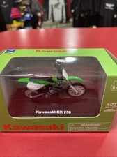 New-Ray Kawasaki KX250 dirtbike motocross motorcycle 1:32 diecast model toy