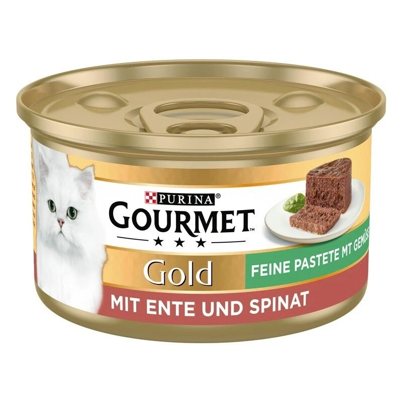 PURINA GOURMET Gold Feine Pastete Nassfutter Fleisch Fisch Geflügel MIX 48 x 85g - Bild 4 von 4