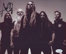 Art Cruz Signed Autograph 8x10 Photo Lamb of God Metal Drummer Prong ACOA COA Art Cruz Signed Autograph 8x10 Photo Lamb of God Metal Drummer Prong ACOA COA