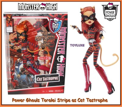 Monster High POWER GHOULS Toralei Stripe as Cat Tastrophe Doll