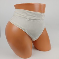 Lane Bryant Cacique Comfort Bliss Thong 22/24 Plus Panties Solid Natural Cafe