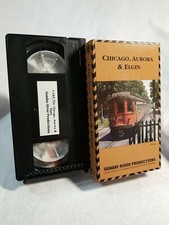 South Shore Memories Chicago Aurora Elgin SSL CA&E Railroad Train Trolley VHS