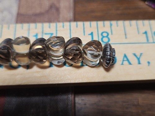 Jay King DTR DRT Sterling Silver Smoky Quartz Bead Necklace Bracelet Earrings - Picture 10 of 14