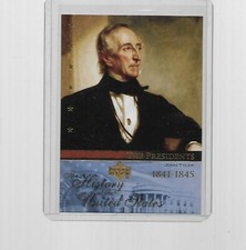 2004 UPPER DECK HISTORY OF U.S. THE PRESIDENTS JOHN TYLER #TP10