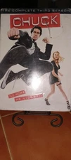 CHUCK- SEASON THREE- DVD SET SEALED UNOPENED- OLD STOCK-FAST FREE SHIP USA