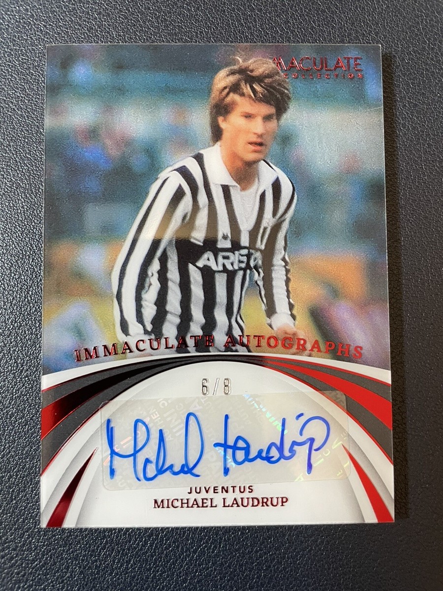 世界8枚！1stナンバー！PANINI LAUDRUP ラウドルップ 直筆サイン
