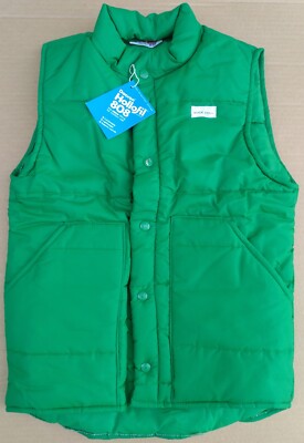 huck doll vest - small - green