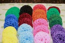 25 Nylon Scrubbies double sided pot scrubbers scrubbies very tough Petticoat