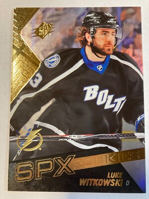 2015-16 SPX - LUKE WITKOWSKI #102 Tampa Bay Lightning Rookie RC