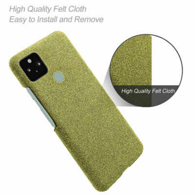 Google Pixel 4a 5G 6,3'' Etui Tuch Textur Anti-Rutsch Stoff Slim Ultraleicht