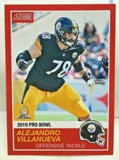 Alejandro Villanueva 2018 Panini Instant #10 NFL Pro Bowl Score SP /270 STEELERS