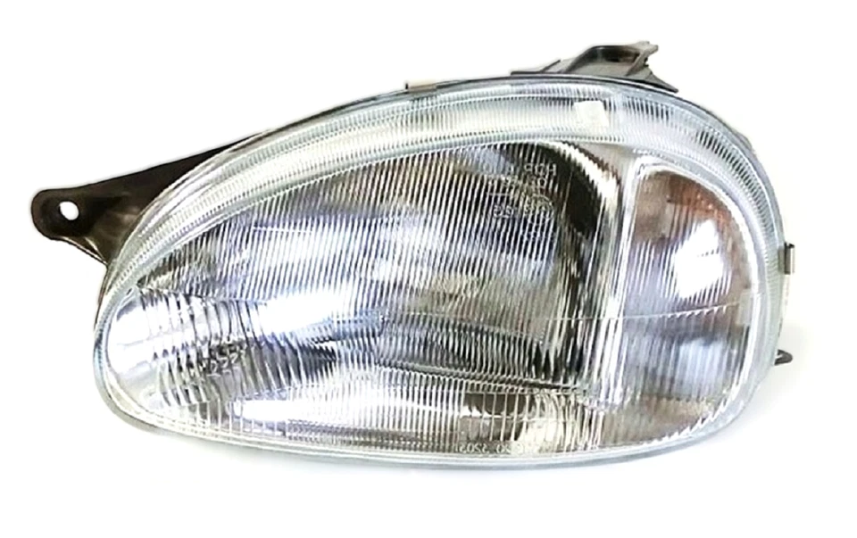 2x FEU PHARE AVANT GAUCHE DROITE H4 manuel pour OPEL CORSA B 1993-2000 - Photo 2/4