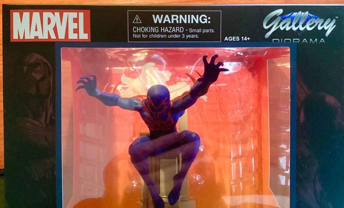 マーベル スパイダーマン2099 PVC Diorama MARVEL Gallery Spider-Man 2099 Diamond Select PVC Diorama