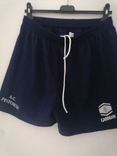 PANTALONCINI CALCIO SHORTS PISTOIESE GARMAN VINTAGE TG XXL