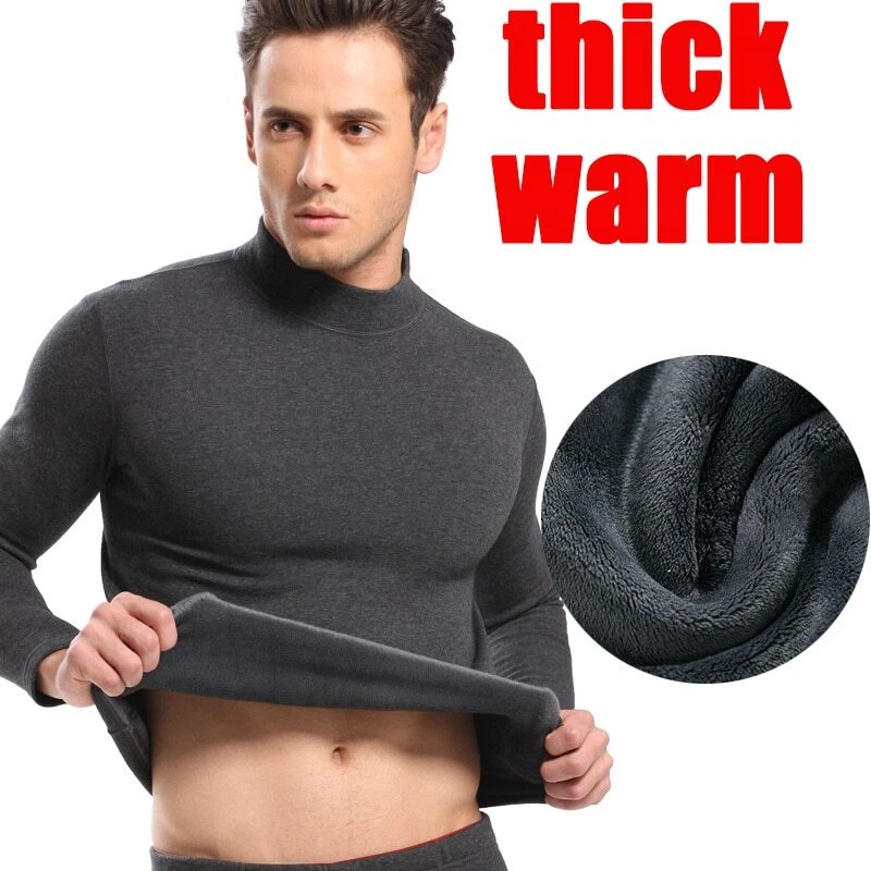 Thermal underwear cheap turtleneck